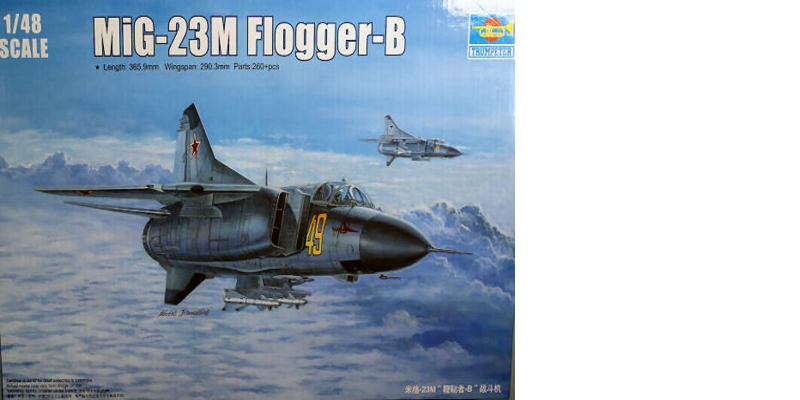 MIG-23 M Flogger B - stavebnica [1:48]