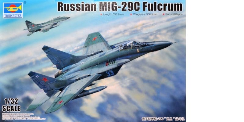 MiG-29C Fulcrum - stavebnica [1:32]