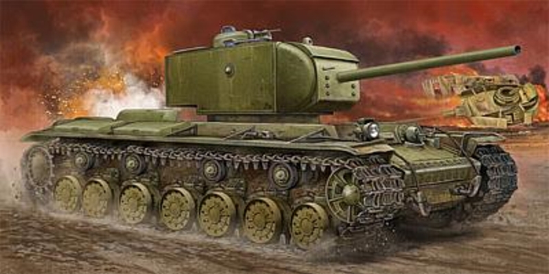 Tank Tiger KV220 ZSSR - stavebnica [1:35]