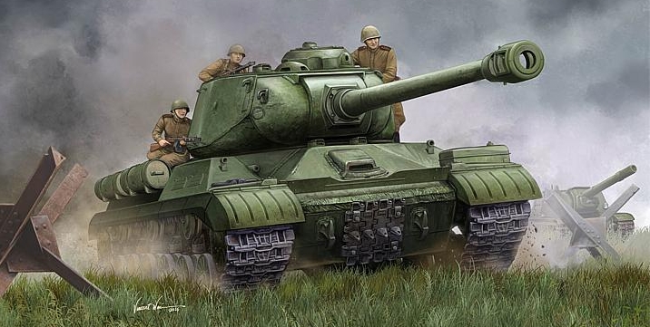 Tank JS 2M ZSSR, neskoria verzia - stavebnica [1:35]