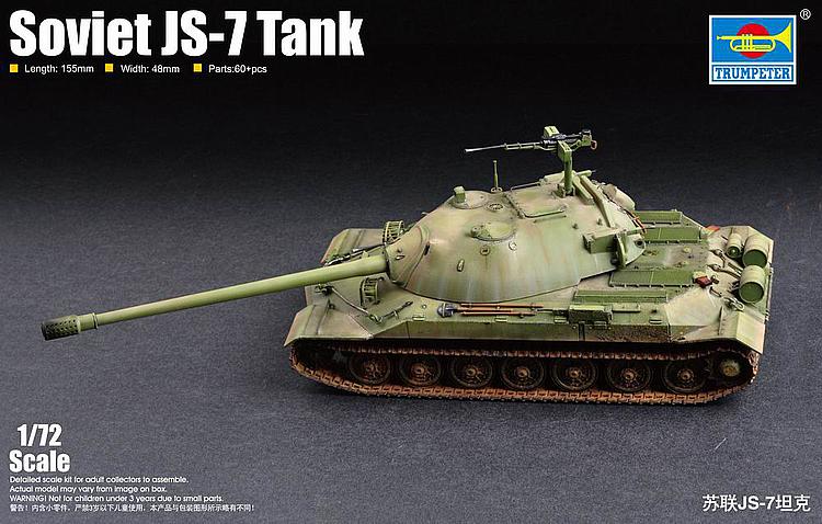 Tank JS 7 ZSSR - stavebnica  [1:72]