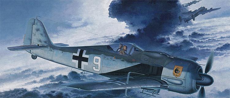 Focke-Wulf FW190A-8 R11 - stavebnica [1:48