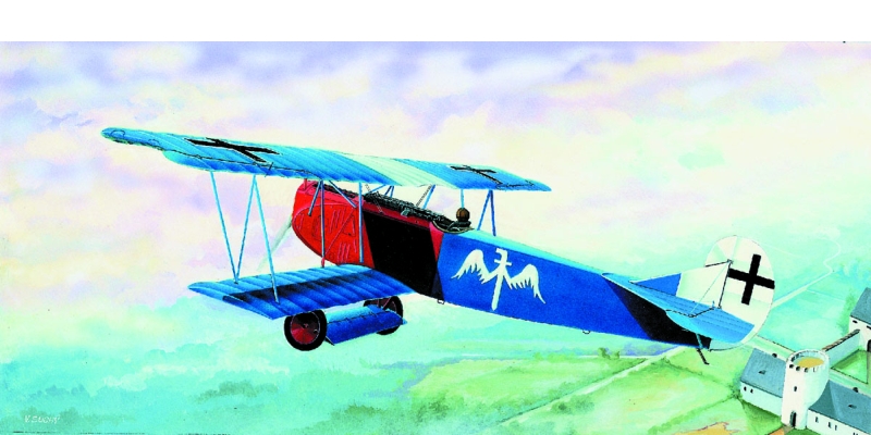 Fokker D-VII - stavebnica [1:48]