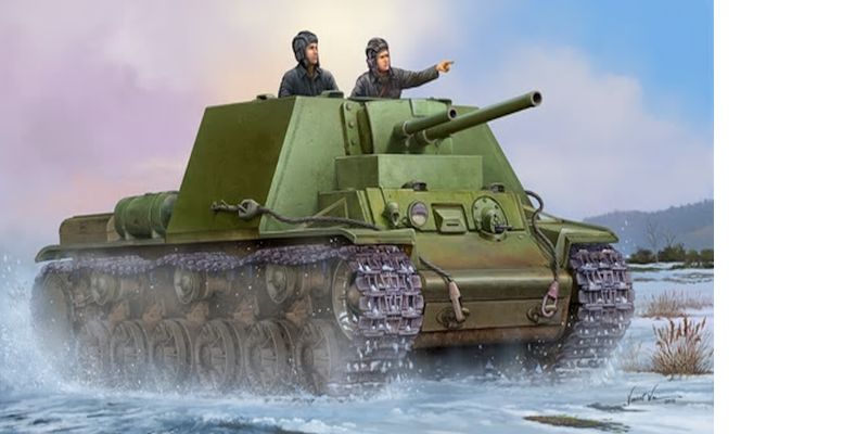 Tank KV7 ZSSR WWII/1941 - stavebnica [1:35]
