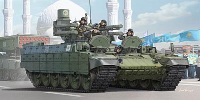Tank BMT Kazachstan - stavebnica [1:35]