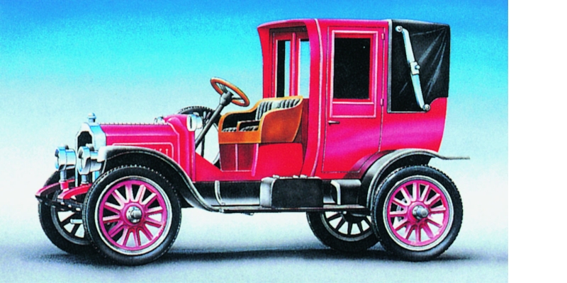 Packard Landaulet 1912  - stavebnica [1:32]