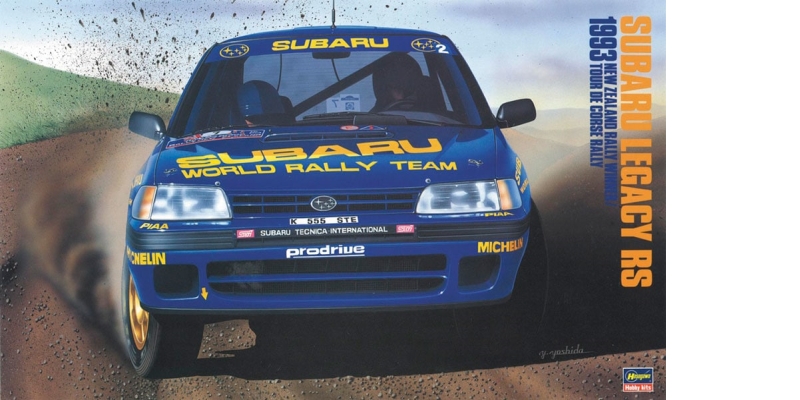 Subaru Legacy RS 1993 - stavebnica [1:24]