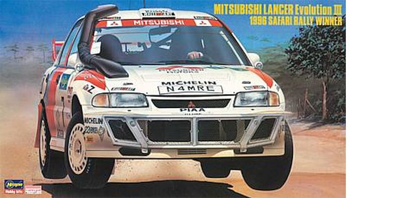 Mitsubishi Lancer EVO 1996 - stavebnica [1:24]