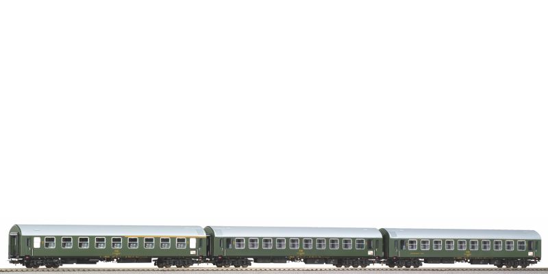 Set 3x osobný vagón "Západní" ČSD [H0]