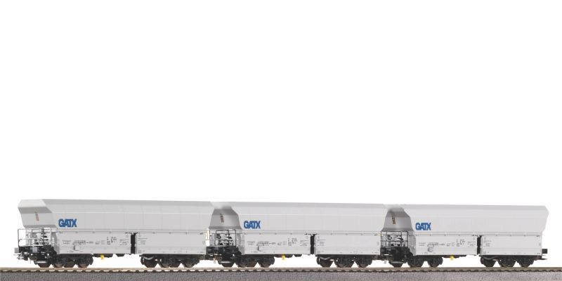 Set 3x samovýsypné vagóny Falns GATX [H0]
