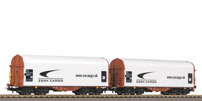 Set 2x kryt vagn Shimmns ZSSK Cargo [H0]