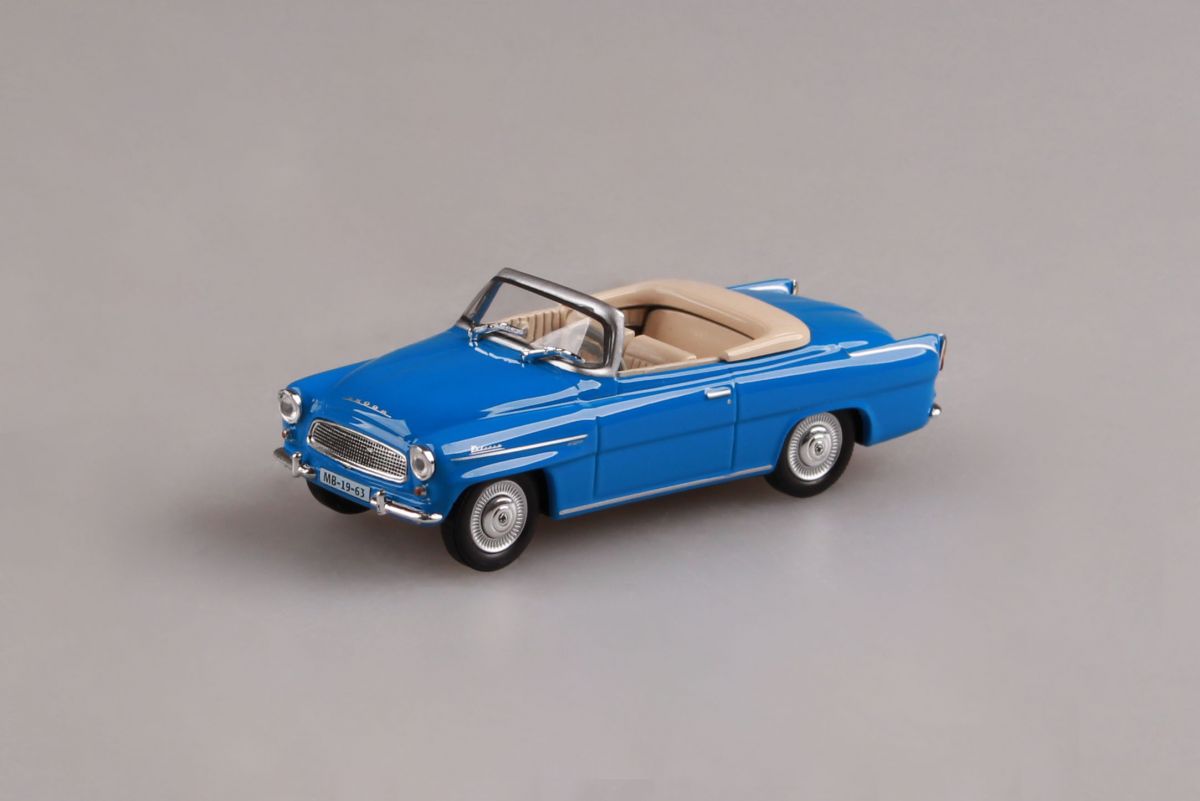 koda Felicia Roadster (1963) - Modr [1:43]