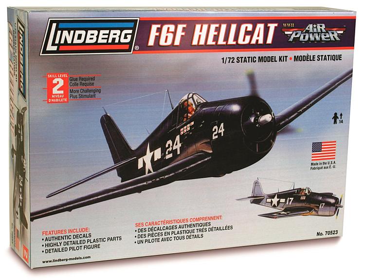 F6F Hellcat - stavebnica [1:72]