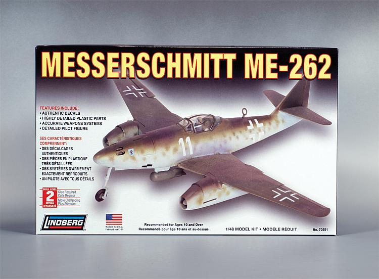 Messerschmitt ME-262 - stavebnica [1:48]