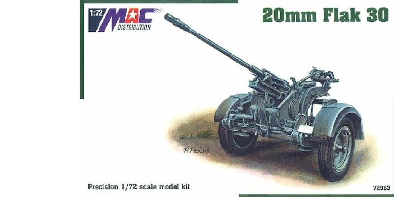 20 mm Flak 30 NEW - stavebnica [1:72]