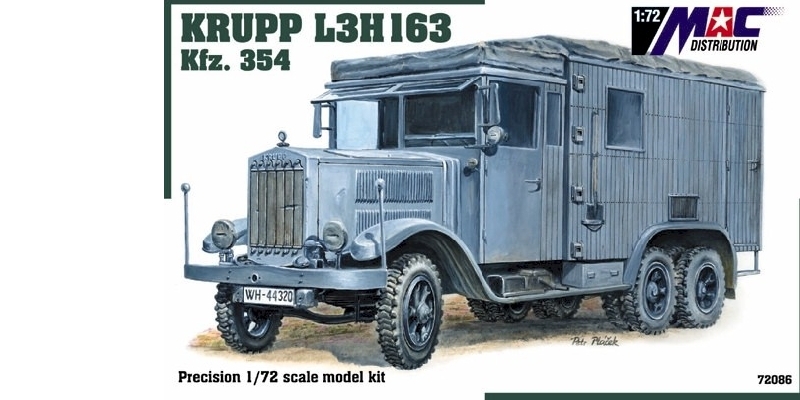 Krupp L3H63 Kfz.354 - stavebnica [1:72]
