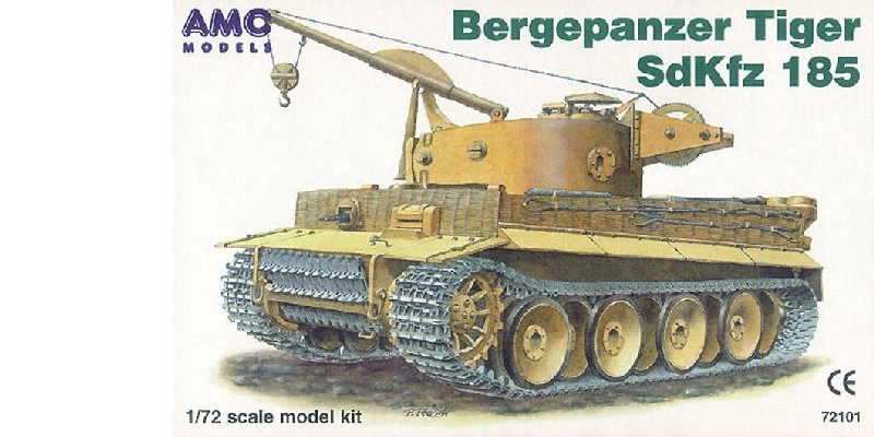 eriav - Bergepanzer Tiger - stavebnica [1:72]