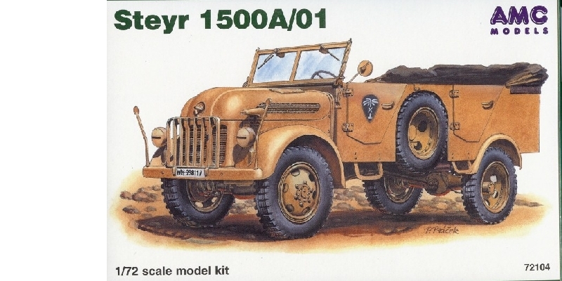 Steyr 1500A Afrika Korps - stavebnica [1:72]