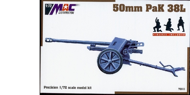 Kann 50 mm PaK 38L - stavebnica [1:72]