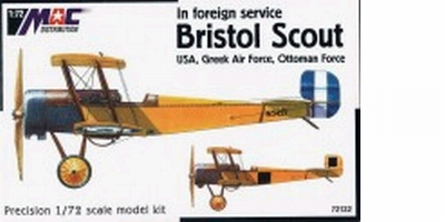 Bristol Scout foreign - stavebnica [1:72]