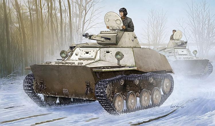 T40S leichter Panzer- stavebnica [1:35]