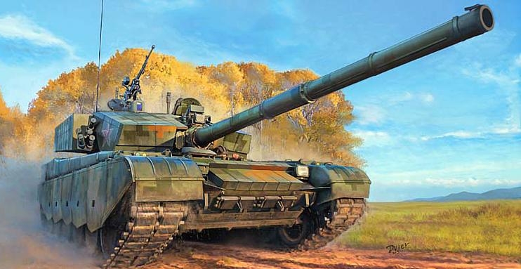 Tank PLA ZTZ 99A MBT - stavebnica [1:35]