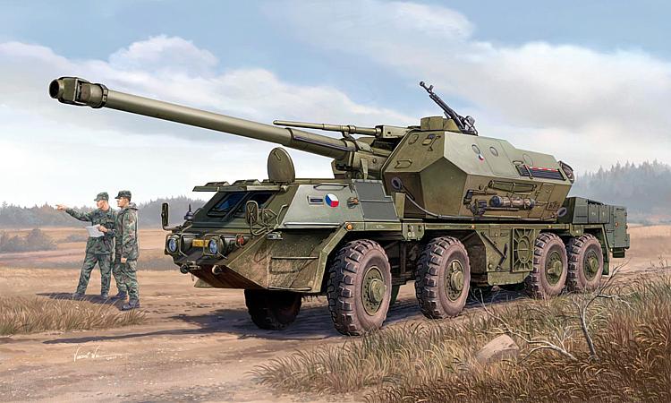 152 mm ShkH DANA vz. 77 - stavebnica [1:35]