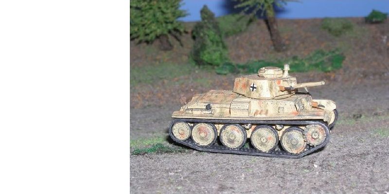 PZKpfw  38  Ausf. C - stavebnica [H0]