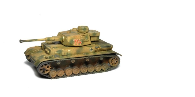 Tank PzKpfw IV Ausf. F2   - stavebnica [H0]