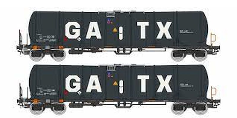 Cisternový vagón Zacns 98 GATX (2 ks) [H0]
