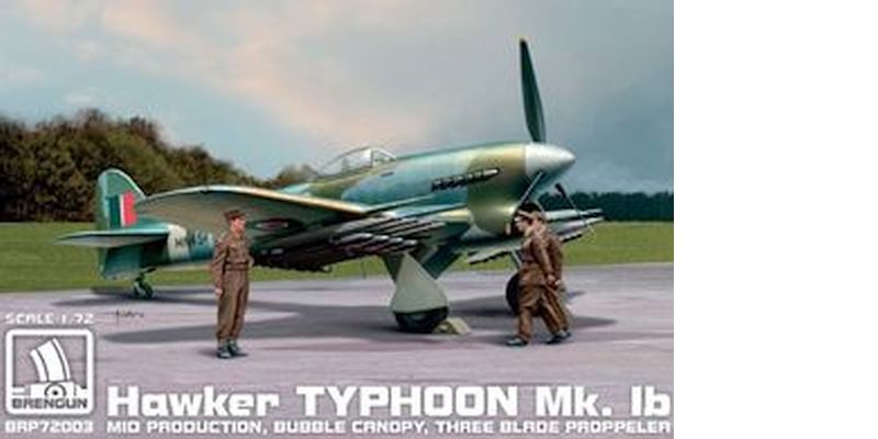 Typhoon Mk.Ib mid. prod. - stavebnica [1:72]