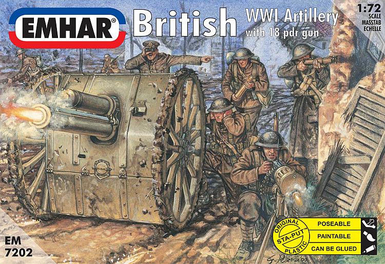 British WWI Artilery [1:72]