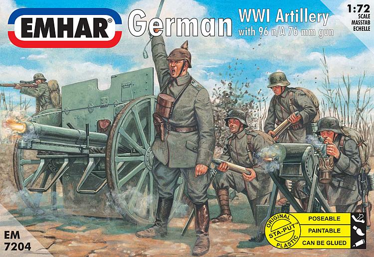 German WWI Artilery [1:72]