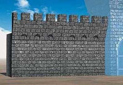 Kamenna stena "Stone wall" - stavebnica  - 1:72