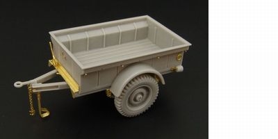 Jeep trailer - stavebnica [1:48]