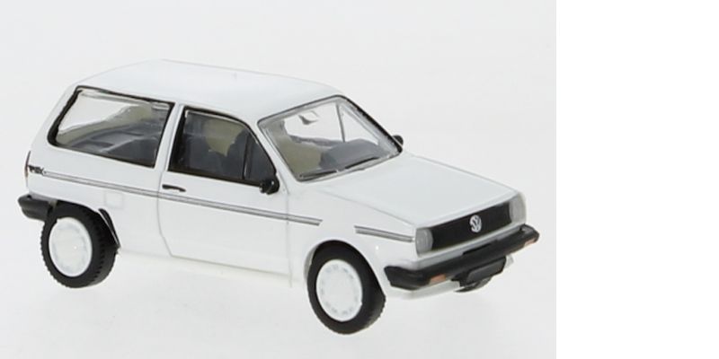VW polo II FOX biele [H0]