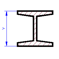 Profil H, vka = rka 2,0 mm (4ks)