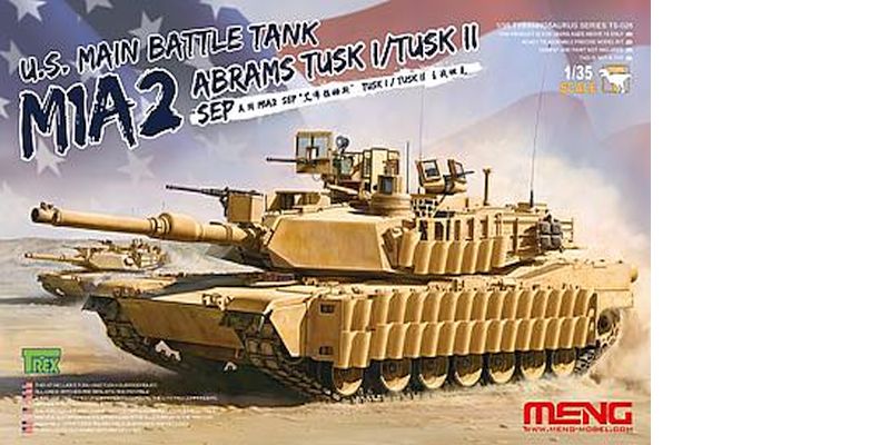 Tank M1A2 SEP Abrams - stavebnica [1:35]